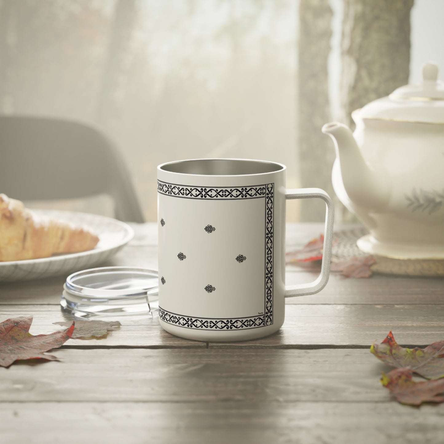 Insulated Mug “Royal Chai” – Maharani Ivory
