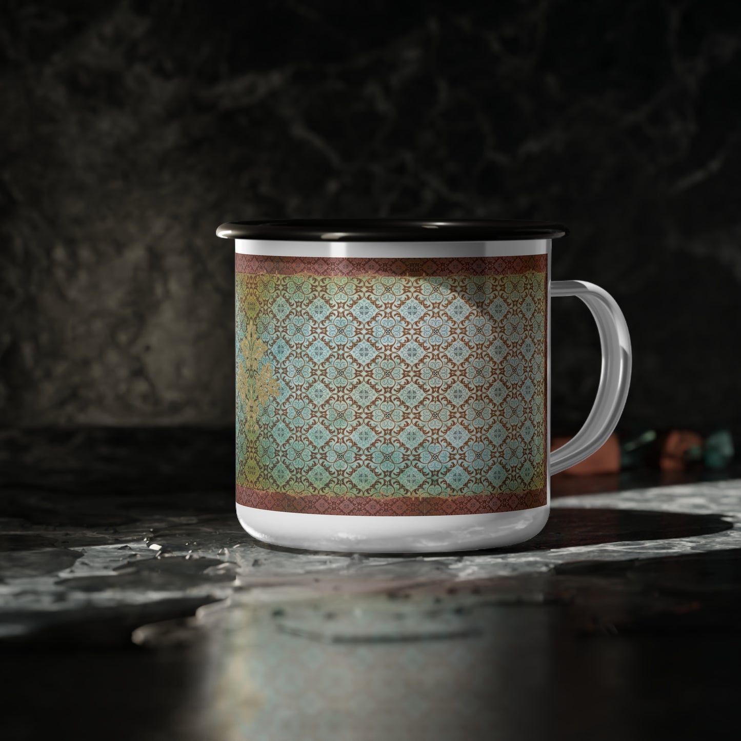 Enamel Mug “Mehraan Mosaic”