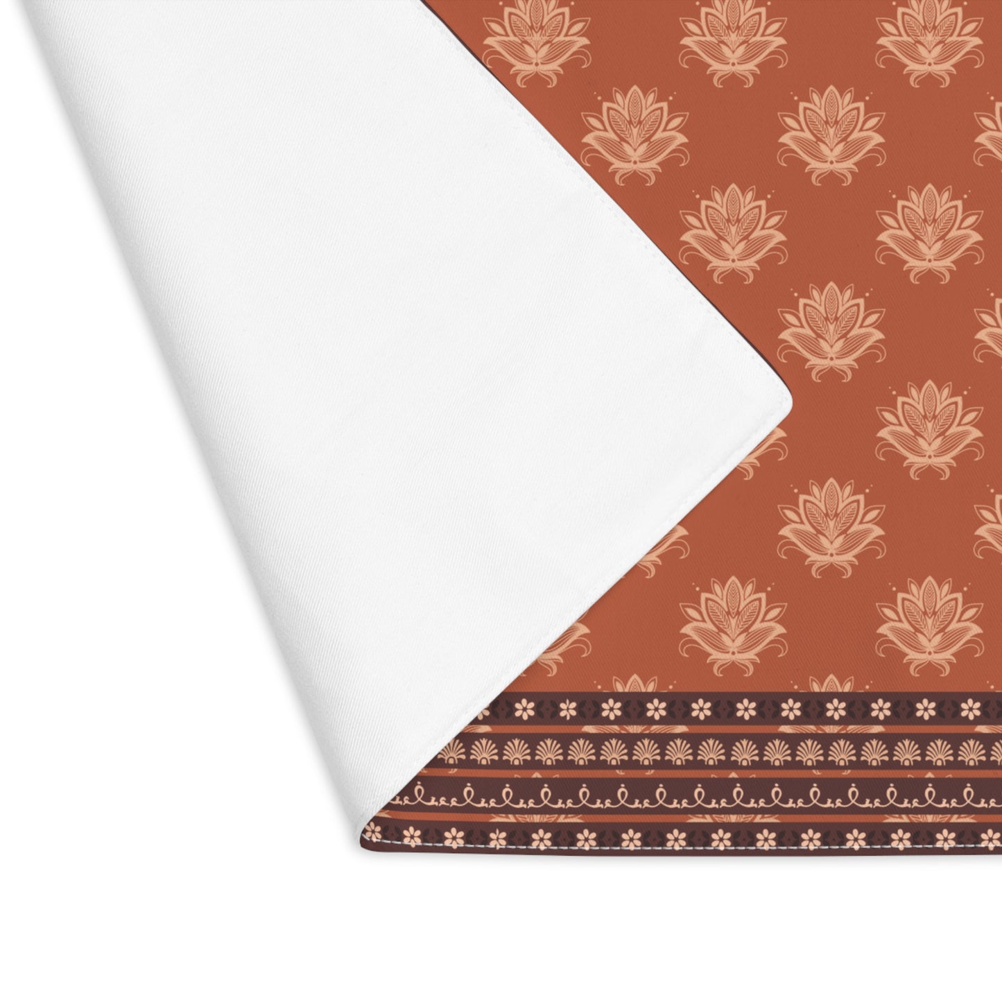 Placemat “Sundar Rituals” - Lotus Rust by FAVIE