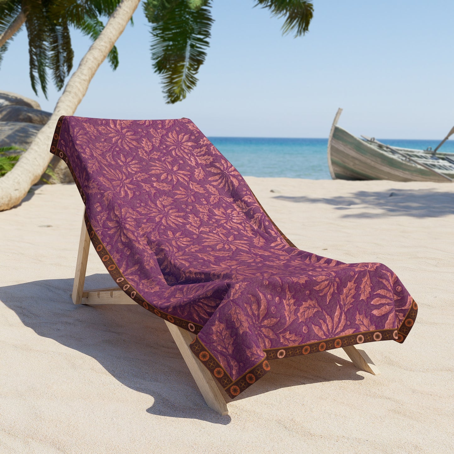 Beach Towel “Moonlit Orchid”
