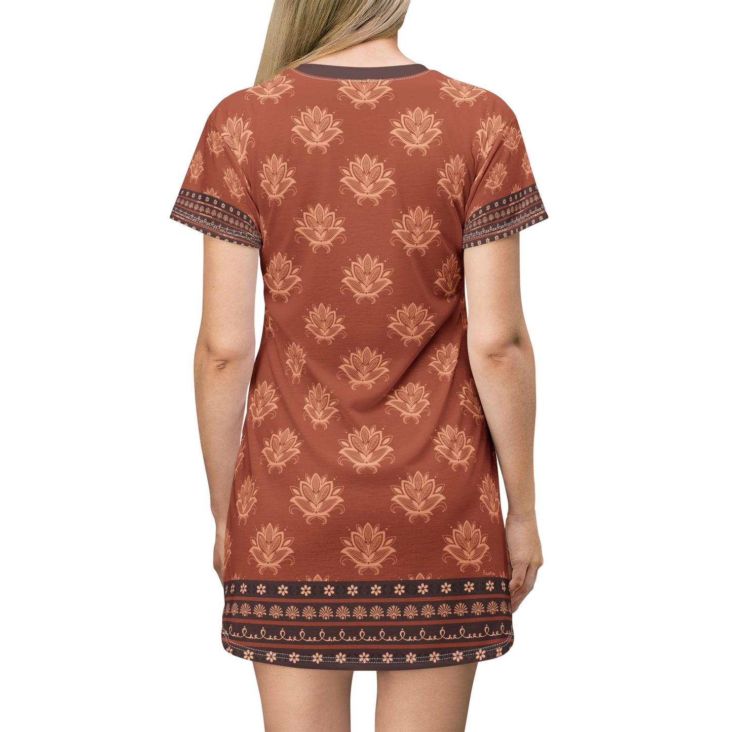 Tunic Dress “Saffron Rust”