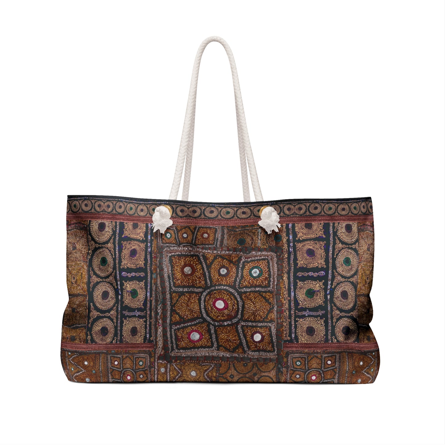 Weekender Bag “Saathi” – Kutch Mirrorwork