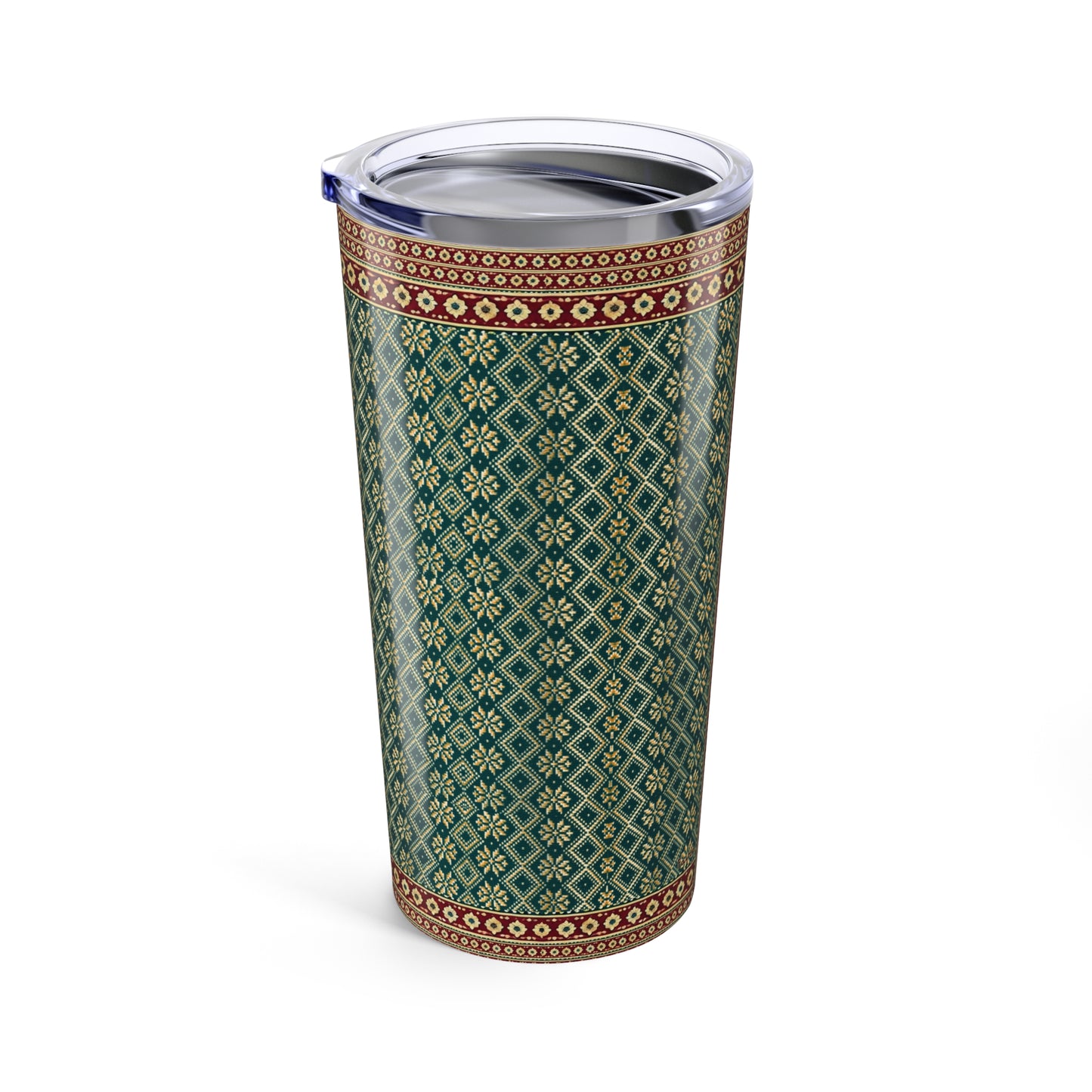 Tumbler “Maharaja Essence” – Emerald Brocade