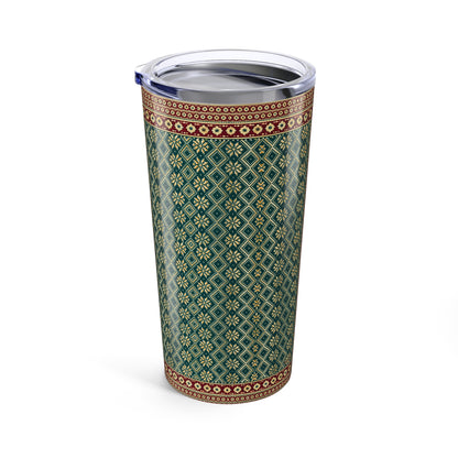 Tumbler “Maharaja Essence” – Emerald Brocade