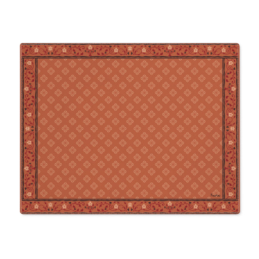 Placemat “Sundar Rituals" - Terracotta Rose