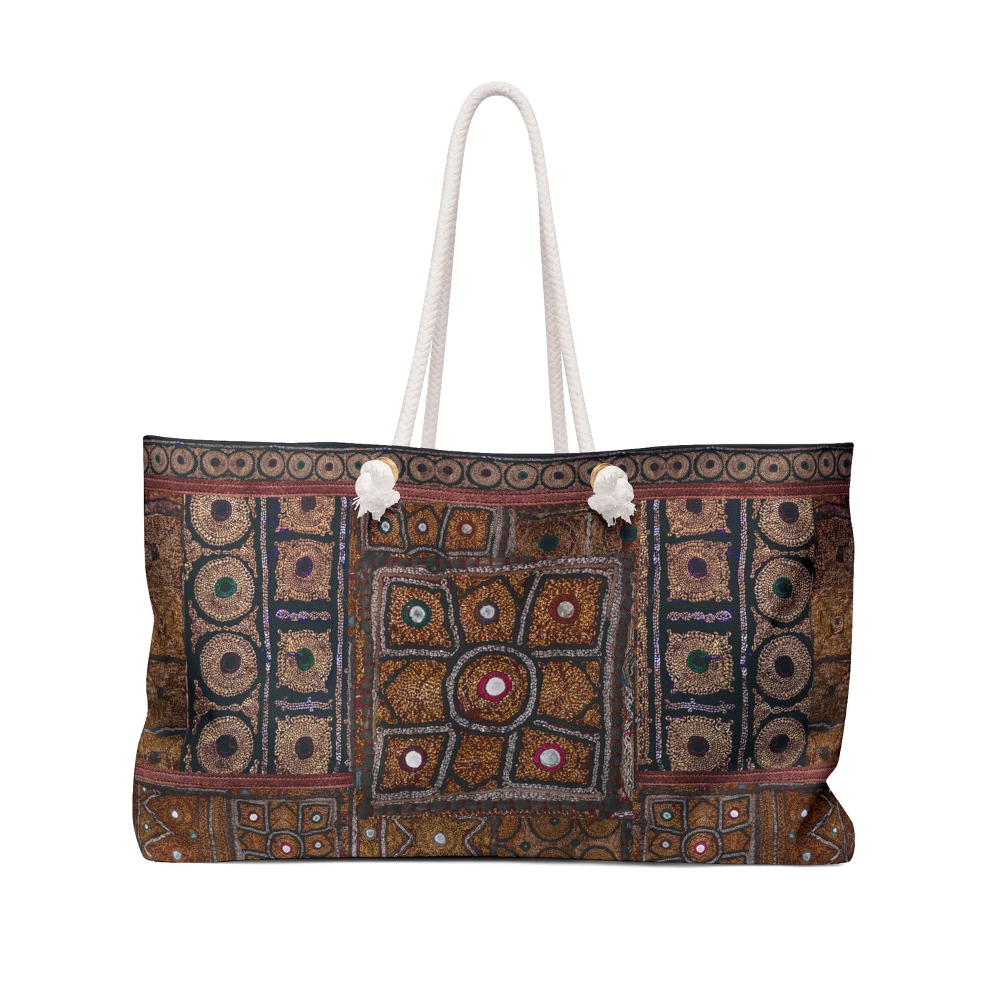 Weekender Bag “Saathi” – Kutch Mirrorwork