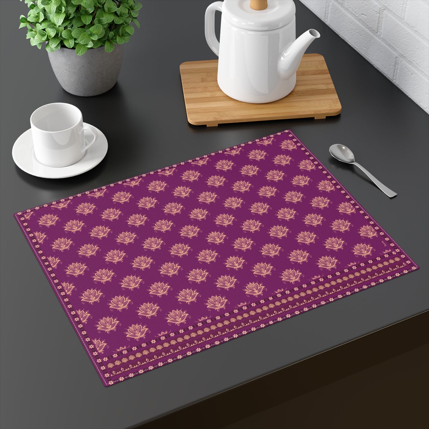 Placemat “Sundar Rituals” – Royal Lotus by FAVIE