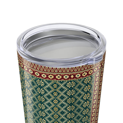 Tumbler “Maharaja Essence” – Emerald Brocade
