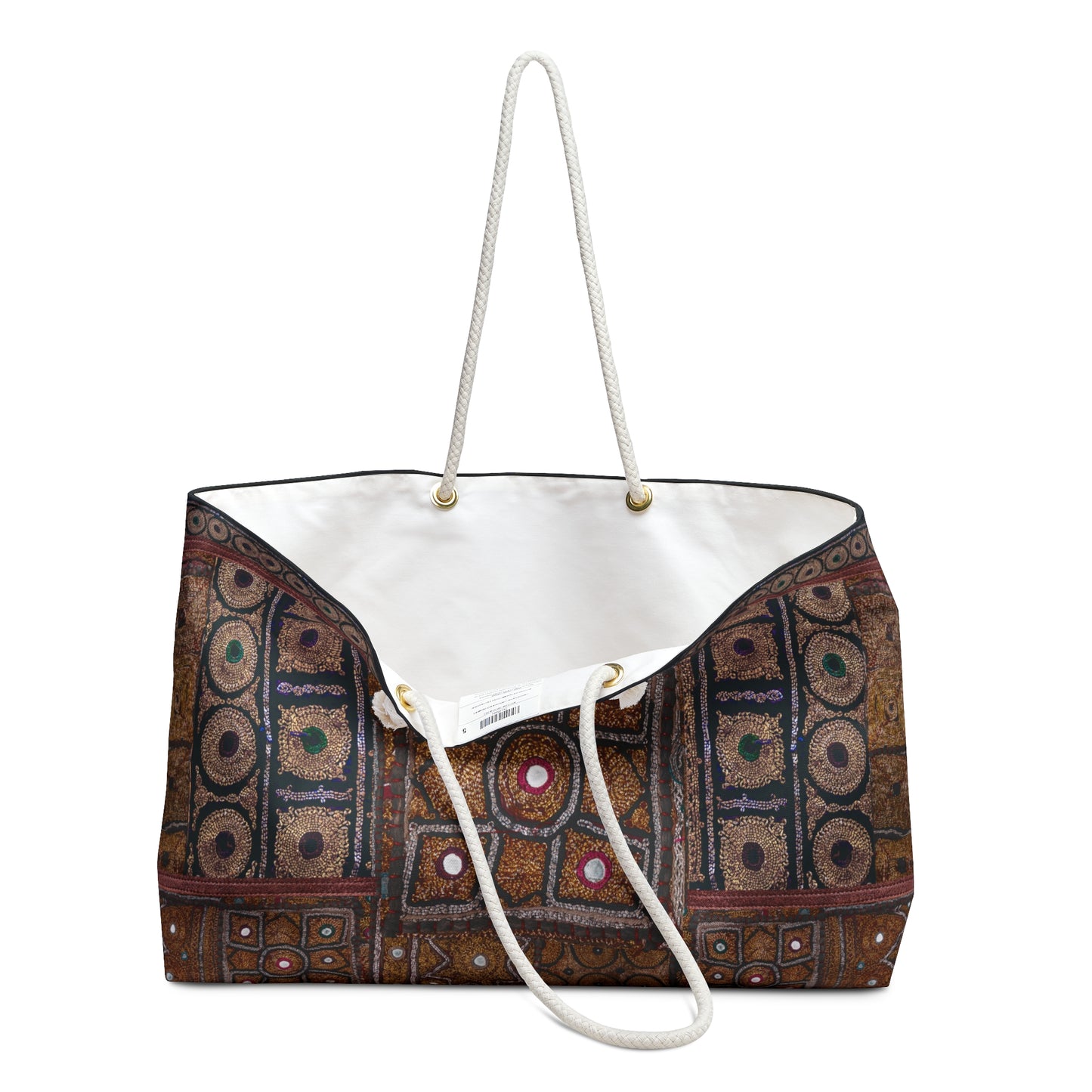 Weekender Bag “Saathi” – Kutch Mirrorwork