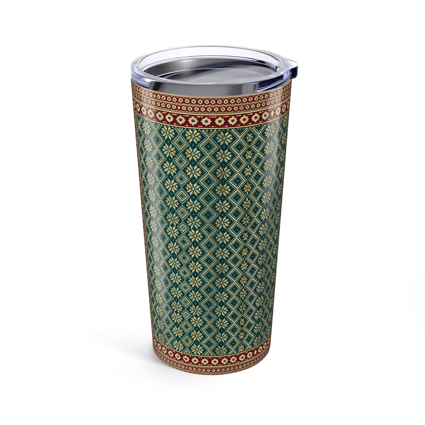 Tumbler “Maharaja Essence” – Emerald Brocade